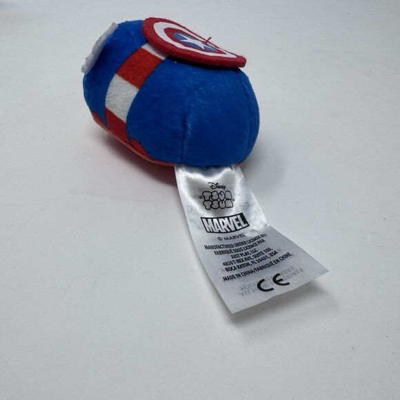 Lot of 6 Marvel Disney Tsum Tsum 3.5" Plush Avengers Hulk Black Panther Thor… - Picture 10 of 11